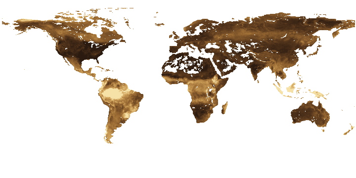 Soil water content map